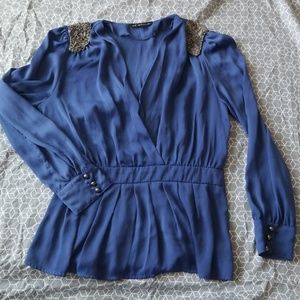 Blue blouse
